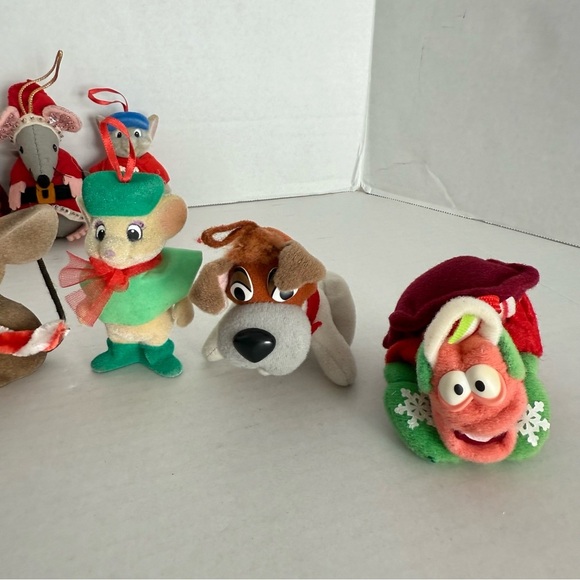 Disney McDonalds Christmas Ornaments Bundle of 15 Vintage Little Mermaid Gus Zac - Picture 6 of 17